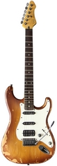 Электрогитара VGS RoadCruiser VST-110 Select Relic Tobacco Burst