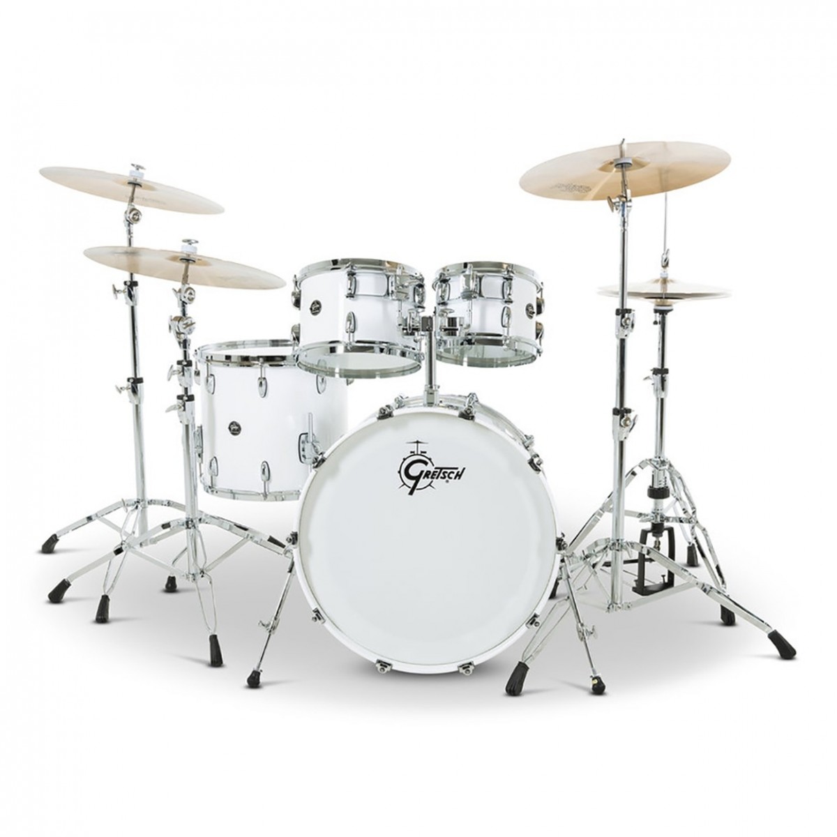 Ударная установка GRETSCH RN2-E8246-PW Renown Maple Piano White