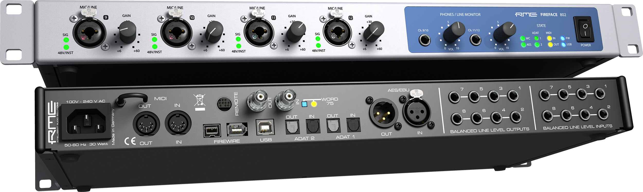 Аудиоинтерфейс RME Fireface 802 FS NEW