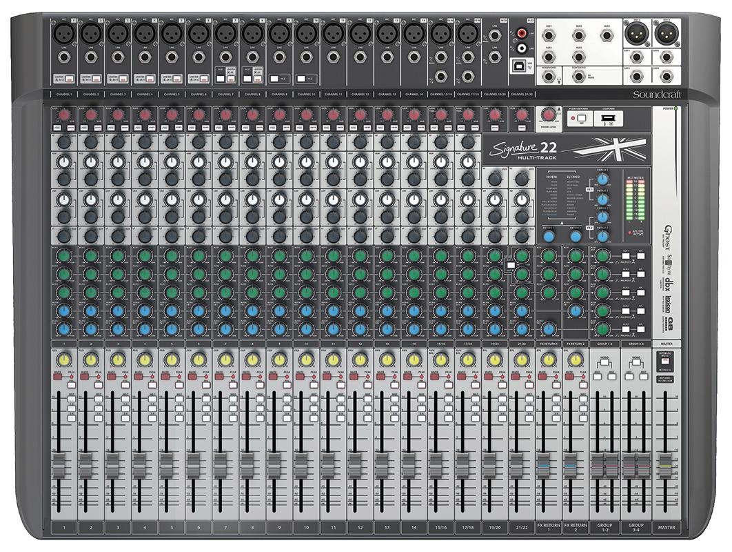Микшер Soundcraft Signature 22MTK