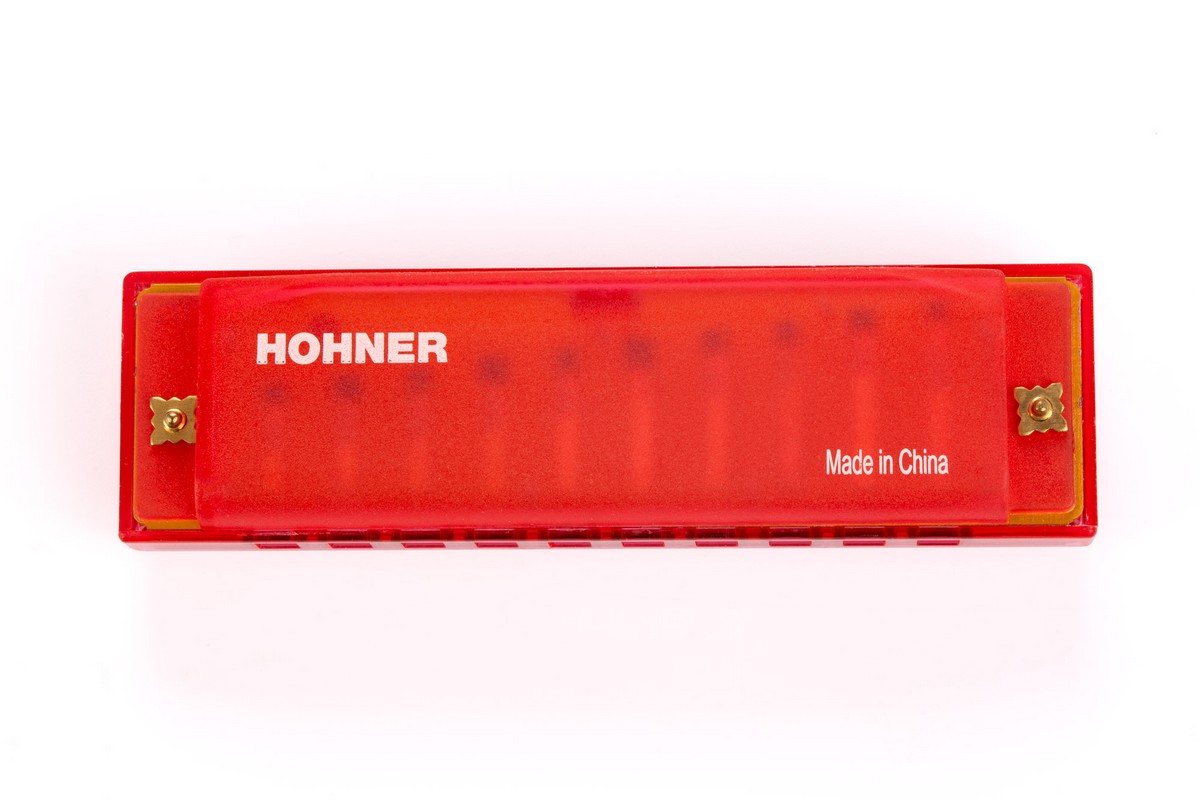 Губная гармошка HOHNER M1110R Translucent Red