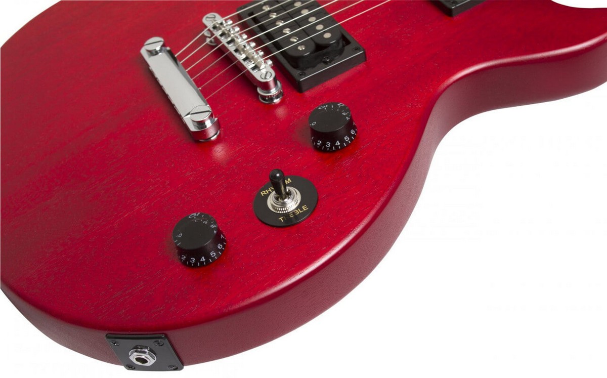 Электрогитара EPIPHONE Les Paul Special Satin E1 Worn Cherry