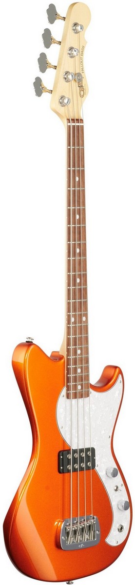 Бас-гитара G&L FD Fallout Shortscale Bass Tangerine Metallic