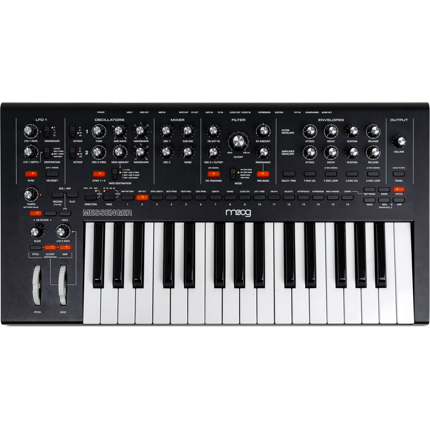 Синтезатор Moog Messenger