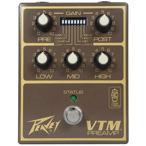 Педаль эффектов PEAVEY VTM Preamp Pedal