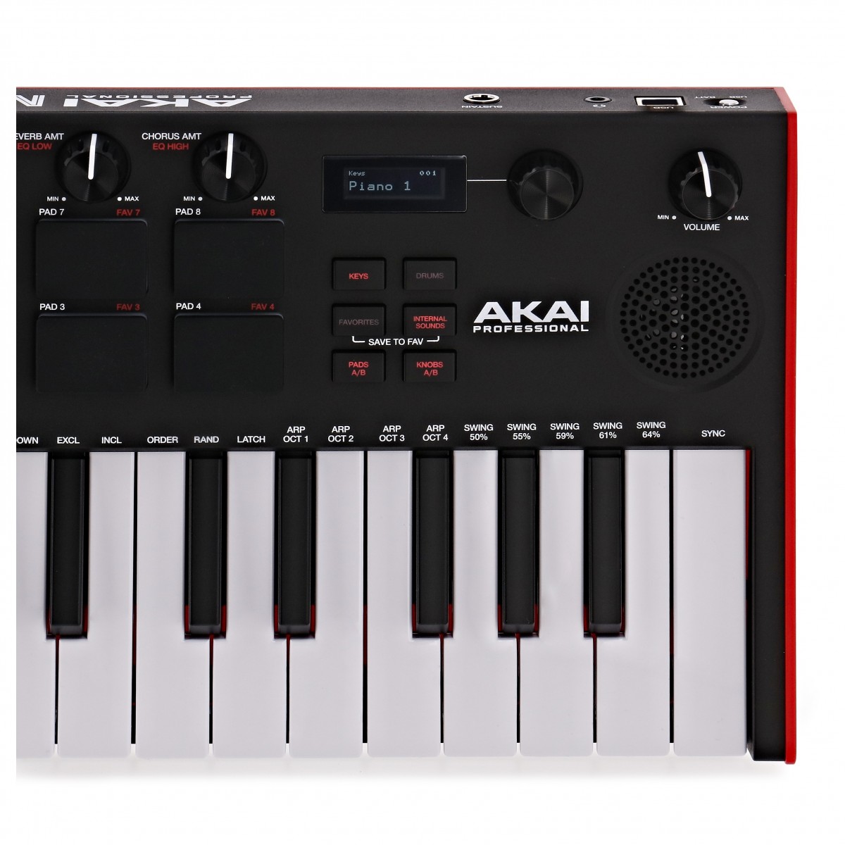 MIDI клавиатура Akai Pro MPK Mini Play MK3