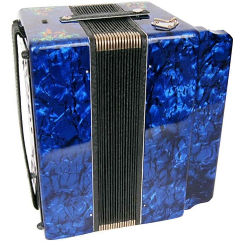 Гармонь Шуйская S51XL-A-BL 25х25-III синяя