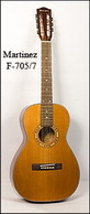Семиструнная гитара Martinez FAW-705/7