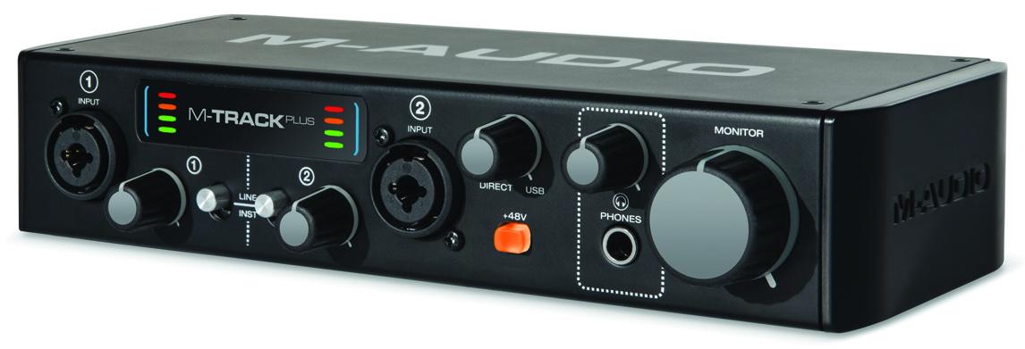 Внешняя звуковая карта M-Audio MTrack Plus II