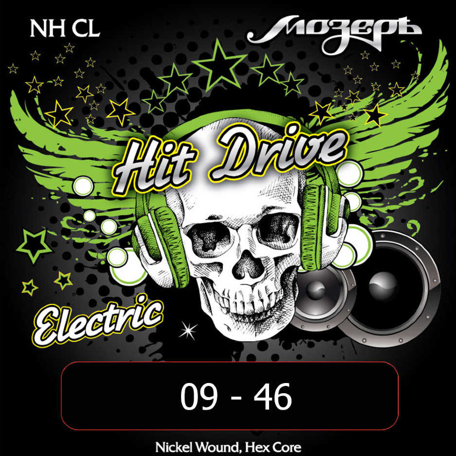 Струны для электрогитары Мозеръ NH-CL Hit Drive Custom Light