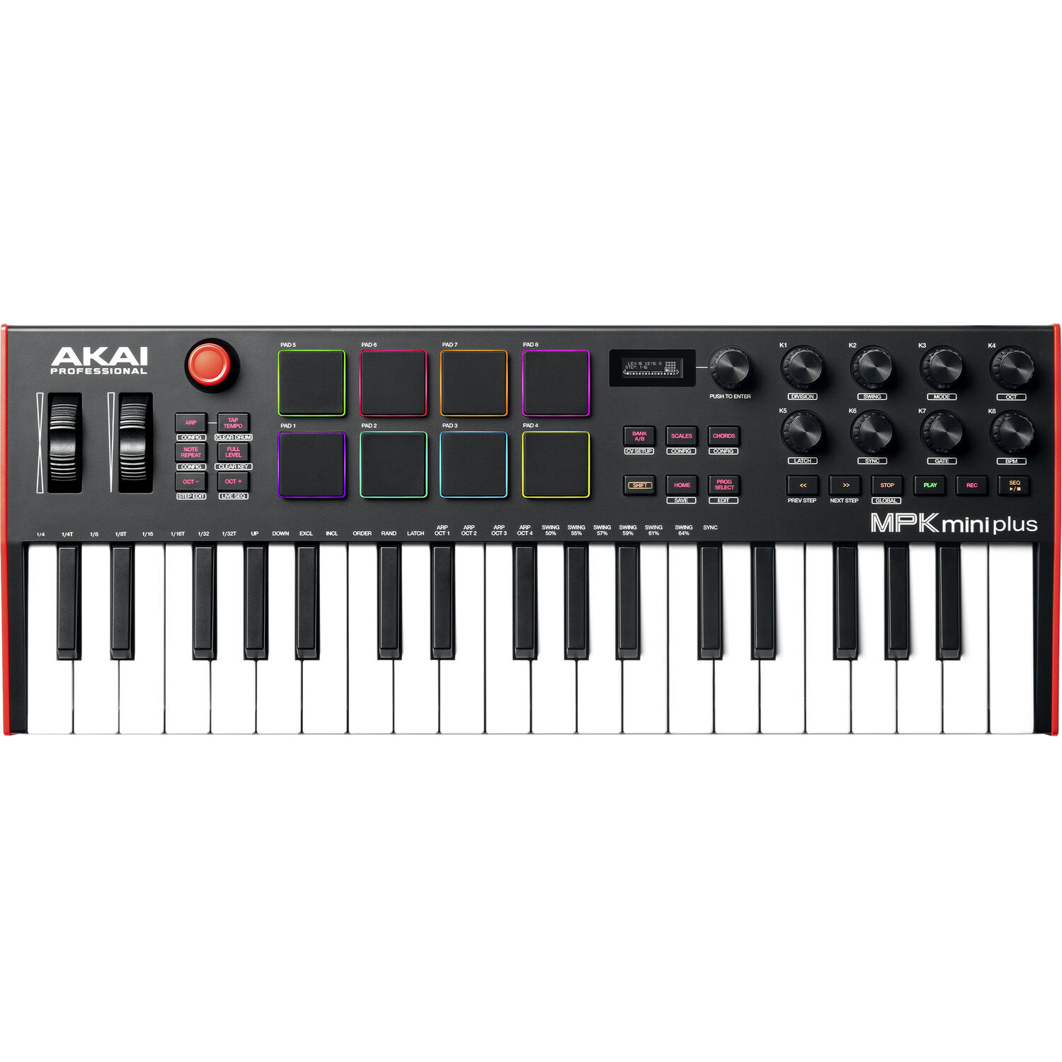 MIDI клавиатура Akai Pro MPK MINI PLUS