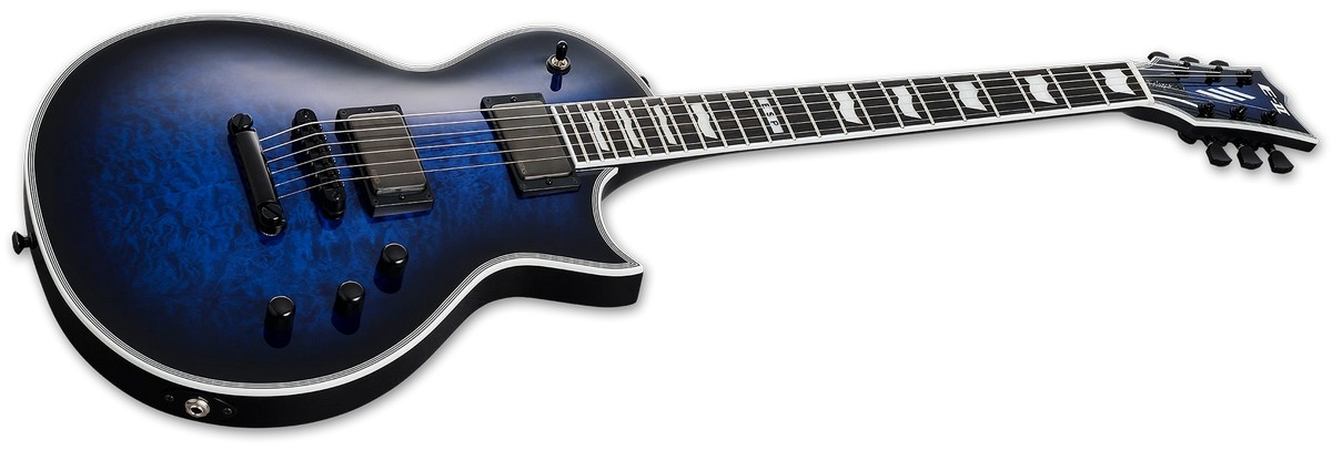 Электрогитара ESP E-II Eclipse QM Reindeer Blue Japan