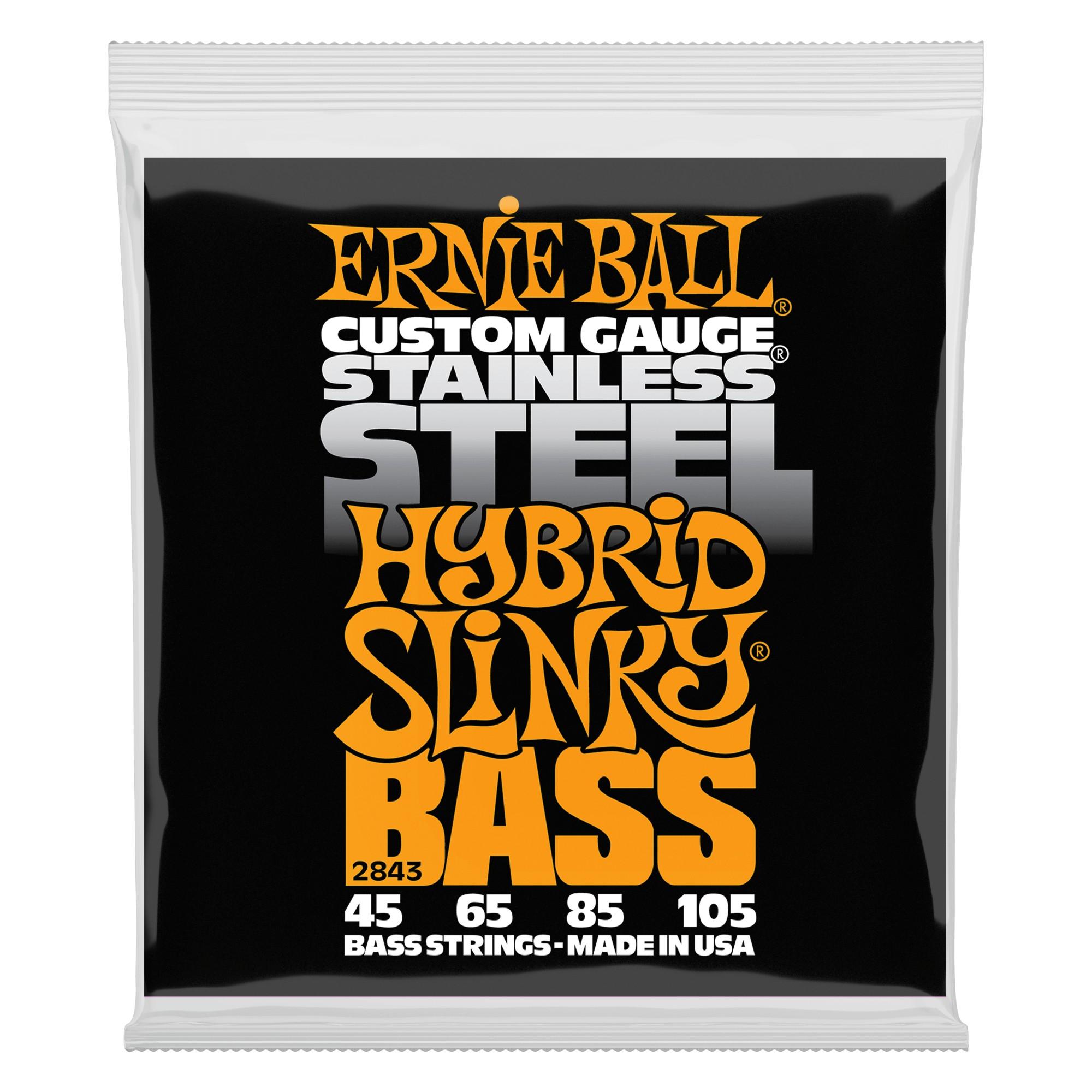 Струны для бас-гитары ERNIE BALL 2843