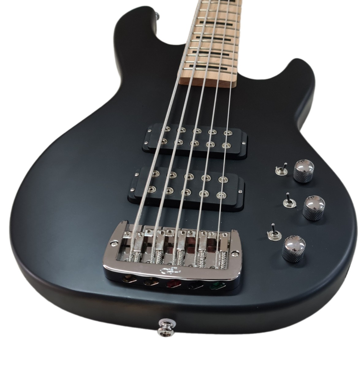 Бас-гитара G&L Tribute L2500 Black Frost MP Poplar