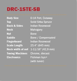 Гитара Sigma DRC-1STE-SB