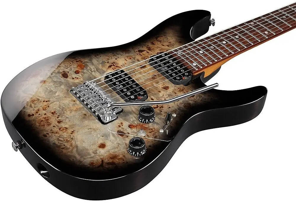 Электрогитара IBANEZ AZ427P1PB-CKB Charcoal Black Burst with Gigbag