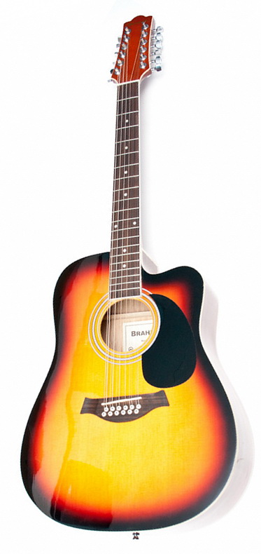 Двенадцатиструнная гитара Brahner BG-125C