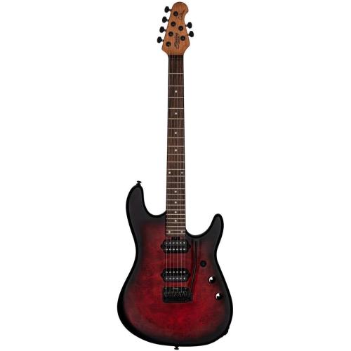 Электрогитара Sterling By MusicMan Jason Richardson6 Dark Scarlet Burst Satin