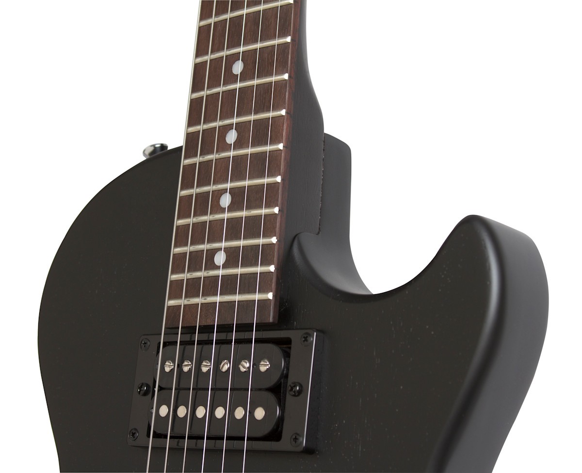 Электрогитара EPIPHONE Les Paul Special Satin E1 EBV Ebony Vintage