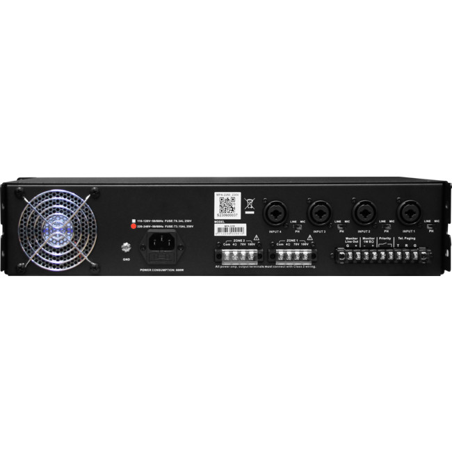 Микшер-усилитель трансляционный Show MPA-2250