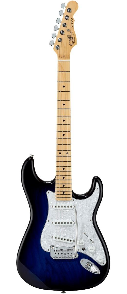 Электрогитара G&L FD S-500 Blueburst MP