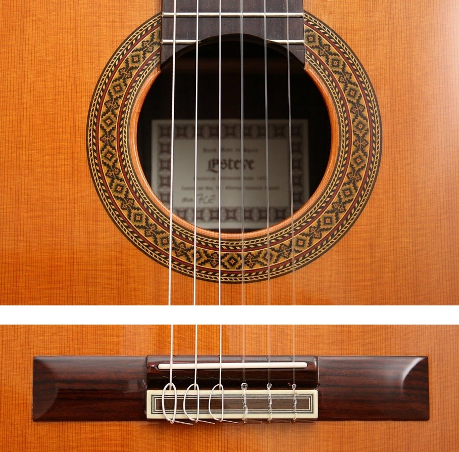 Электроклассическая гитара Esteve 7CE CD