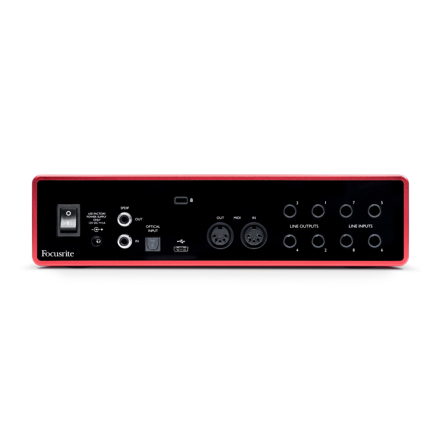 Аудиоинтерфейс FOCUSRITE Scarlett-18i8-3rd-gen