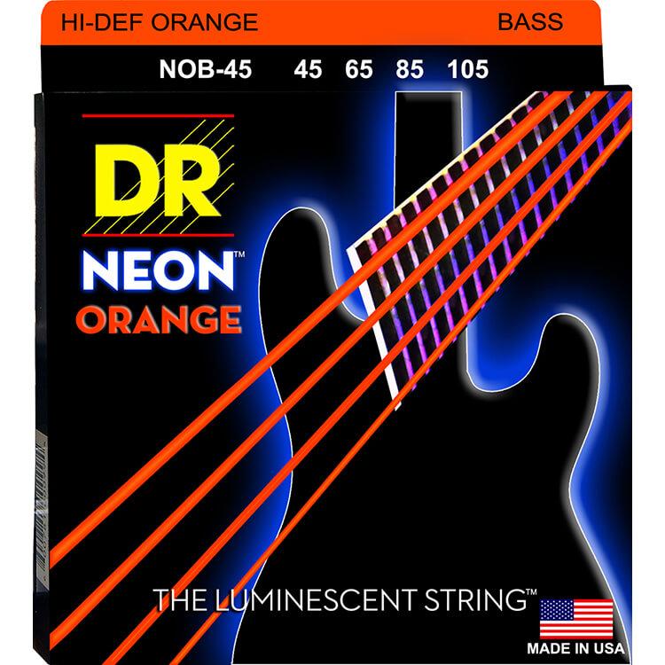 Струны для бас-гитары DR NOB-45