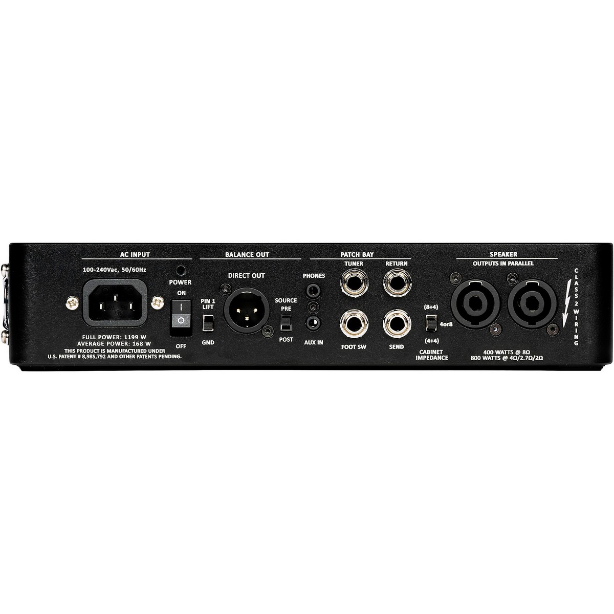 Басовый усилитель Gallien-Krueger Fusion S 800