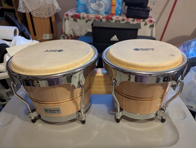Бонго LP LP201AX-2 Generation II Wood Bongo Natural Chrome Hardware