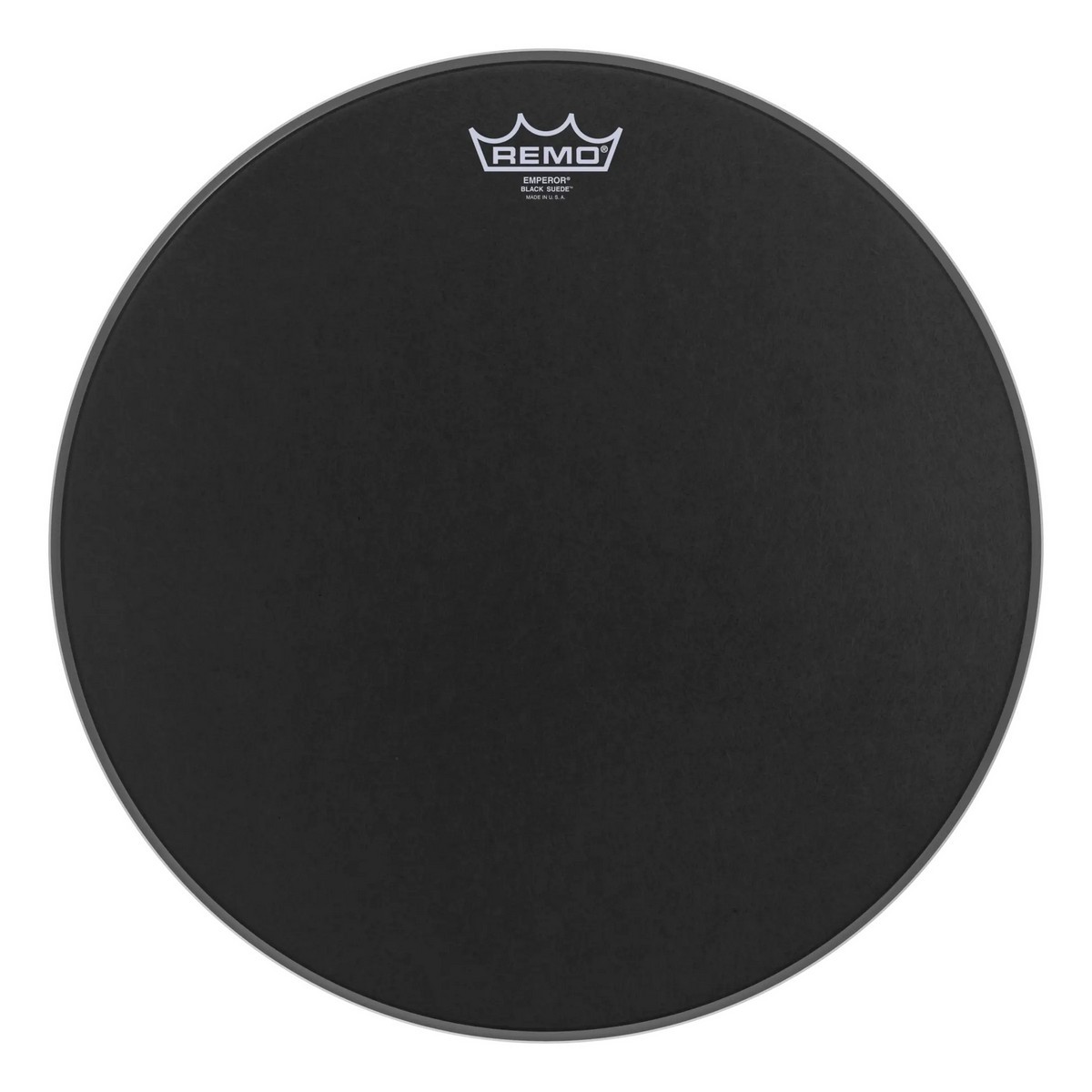 Пластик для барабана REMO BB-1816-ES Bass Emperor Black Suede