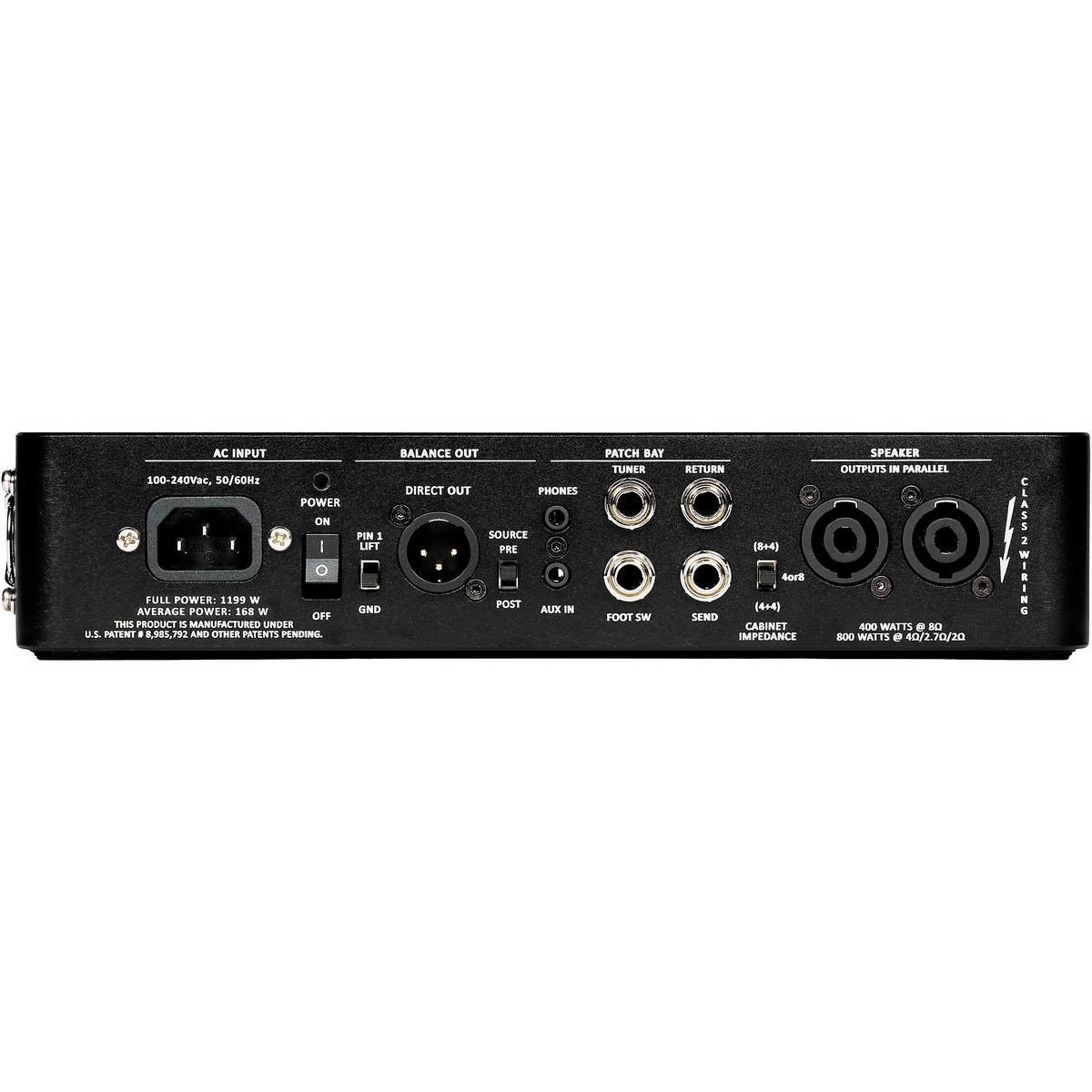 Басовый усилитель Gallien-Krueger Legacy 800