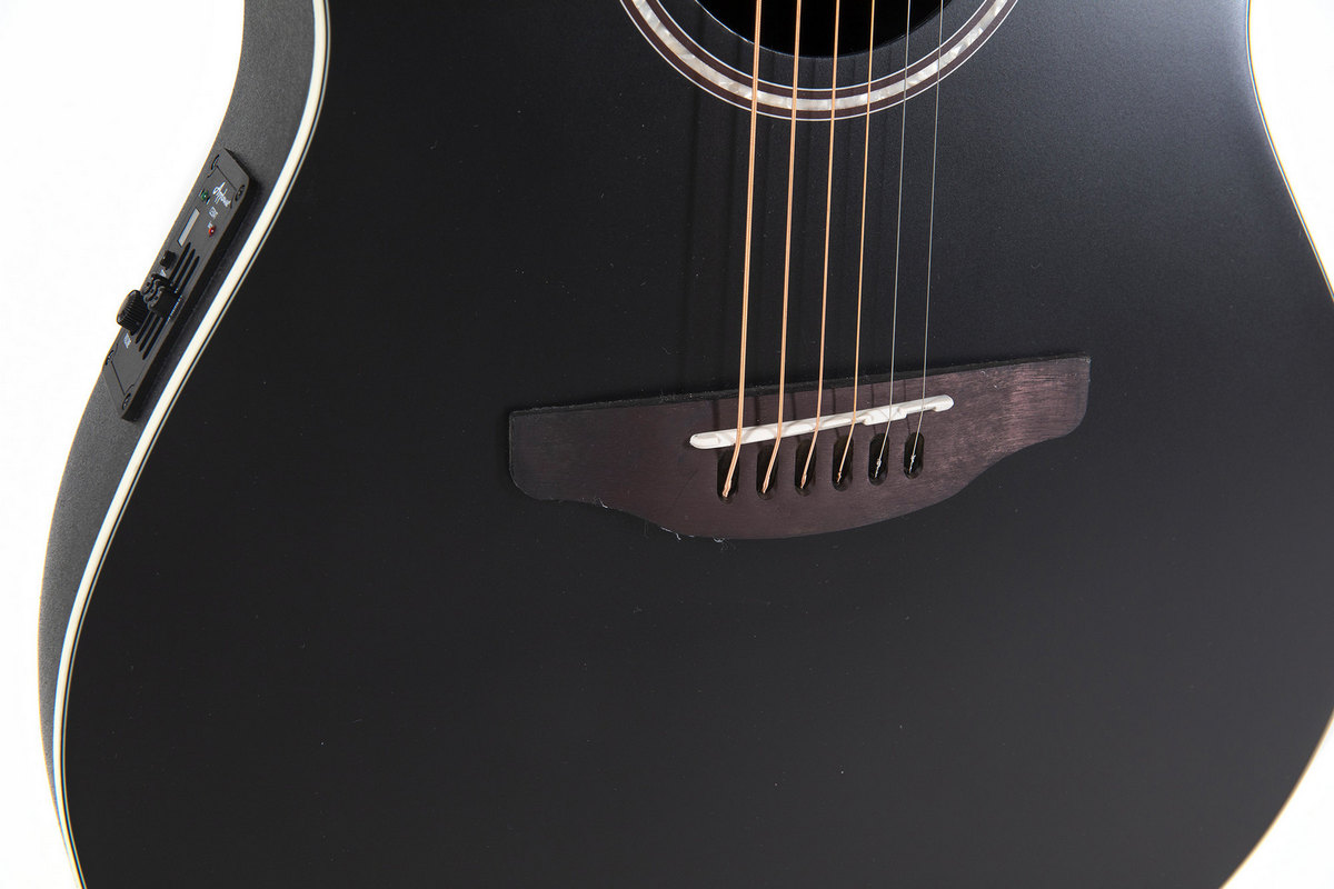 Электроакустическая гитара APPLAUSE AB24II-5S Balladeer Cutaway Black Satin