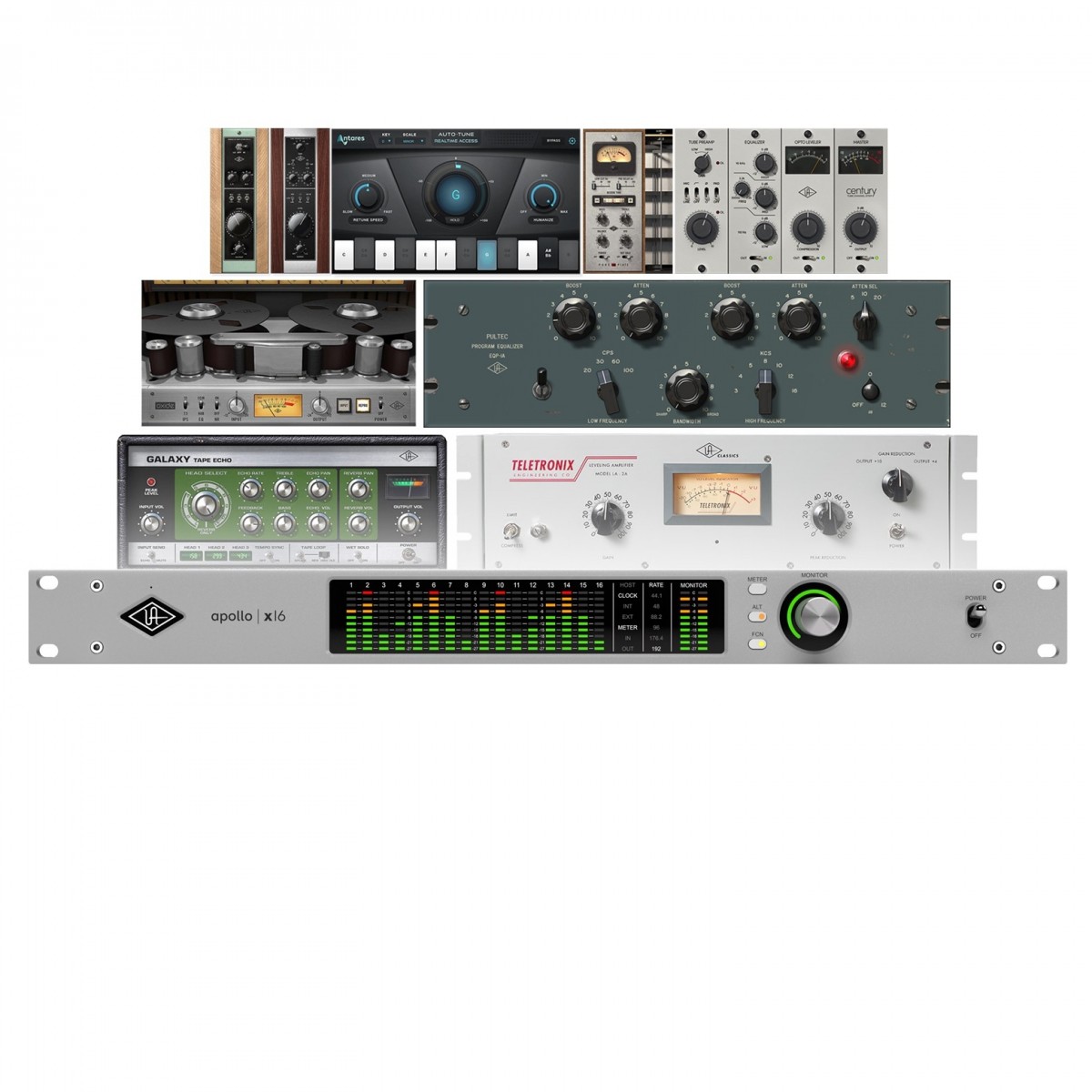 Аудиоинтерфейс Universal Audio Apollo x16 Gen2 Essentials+