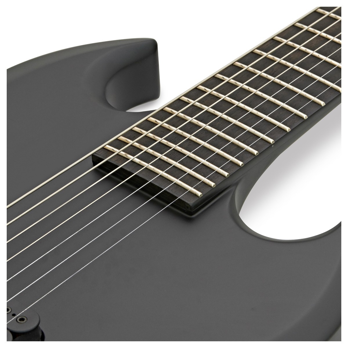 Электрогитара ESP LTD VIPER-7 BARITONE BLACK METAL Black Satin