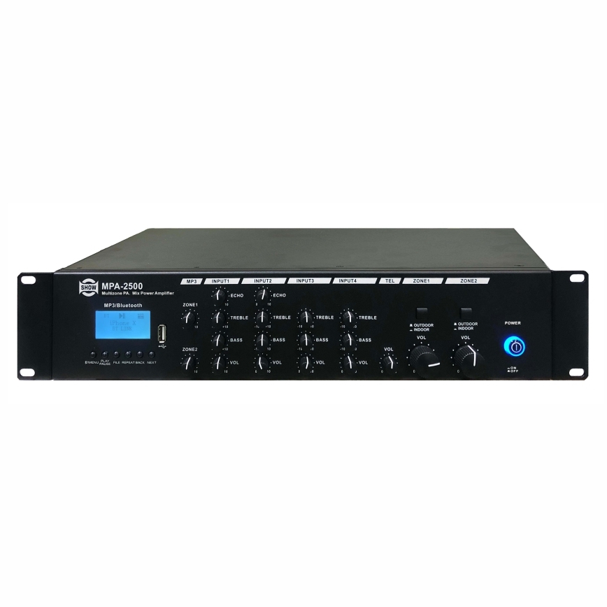 Микшер-усилитель трансляционный Show MPA-2500