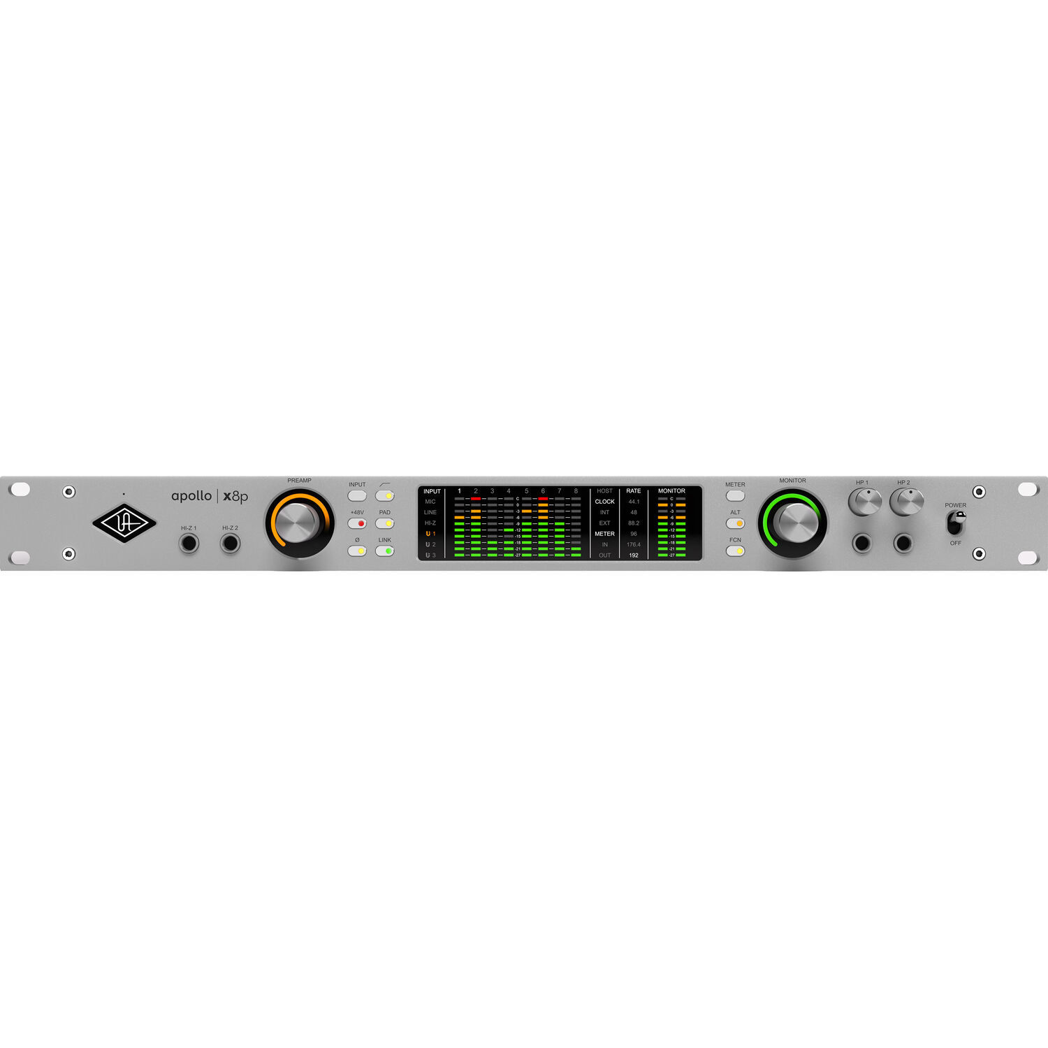 Аудиоинтерфейс Universal Audio Apollo x8p Gen2 Essentials+