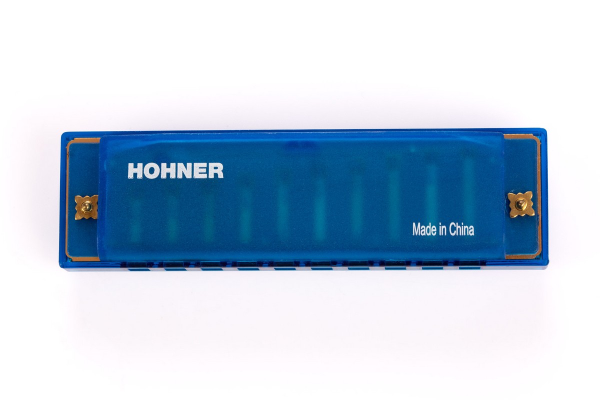 Губная гармошка HOHNER M1110B Translucent Blue