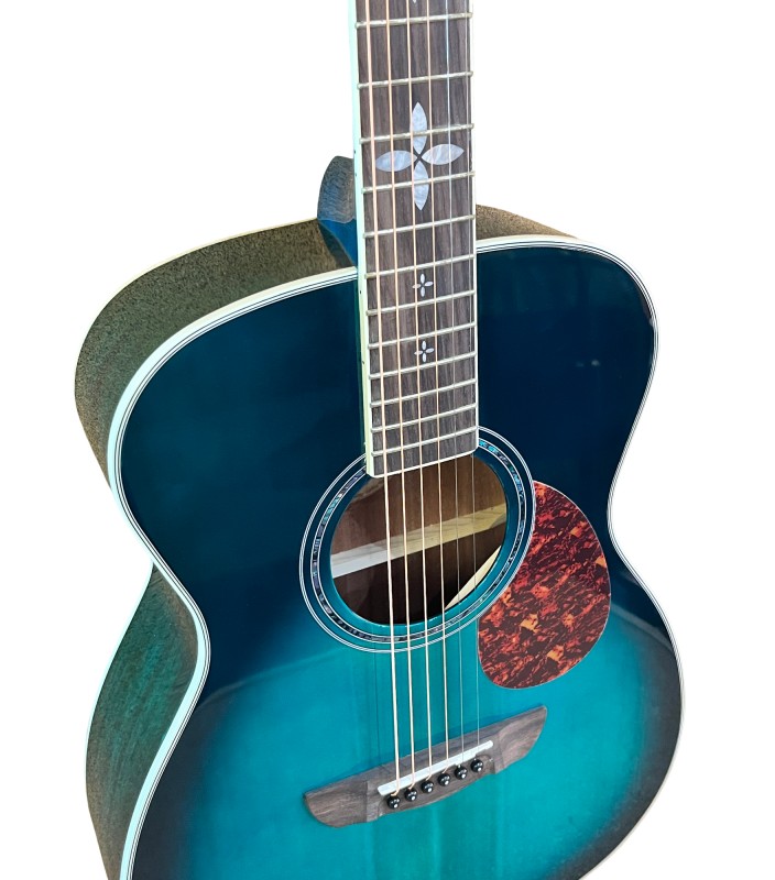 Акустическая гитара BULLFIGHTER D2XD Blueburst With bag