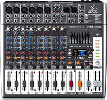 Микшер Behringer X1222USB