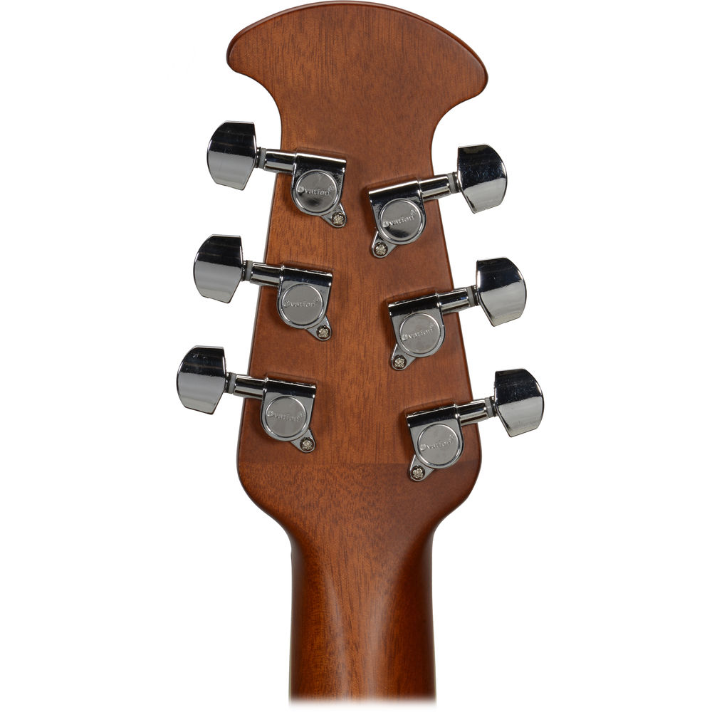 Электроакустическая гитара OVATION CS24P-TBBY Celebrity Standard Plus Mid Cutaway Trans Black Flame