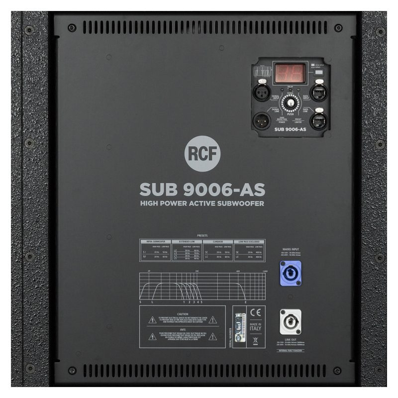 Сабвуфер RCF SUB 9006-AS