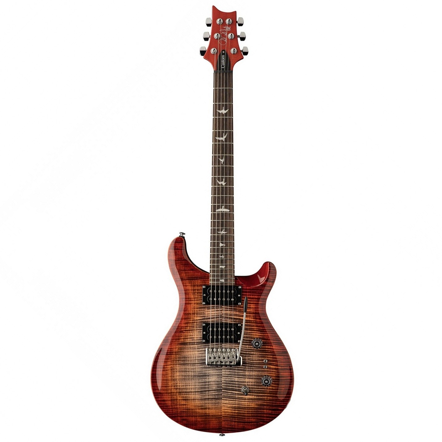 Электрогитара PRS SE Custom 24-08 Charcoal Cherryburst