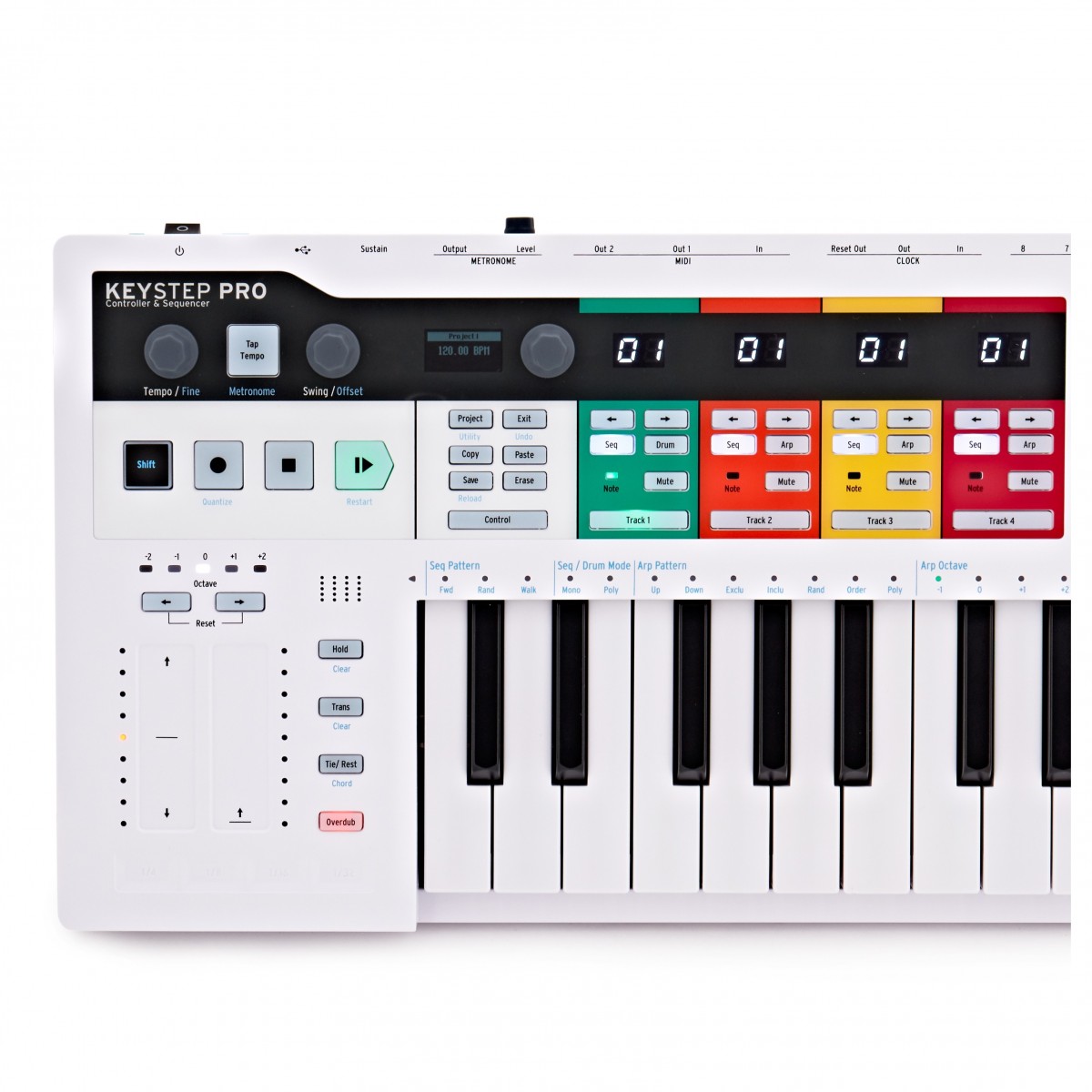 MIDI клавиатура Arturia KeyStep Pro