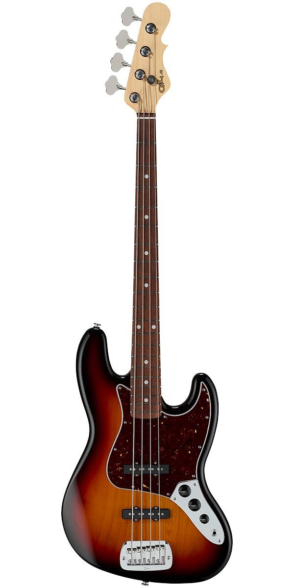 Бас-гитара G&L FD JB 3-Tone Sunburst Pine CR