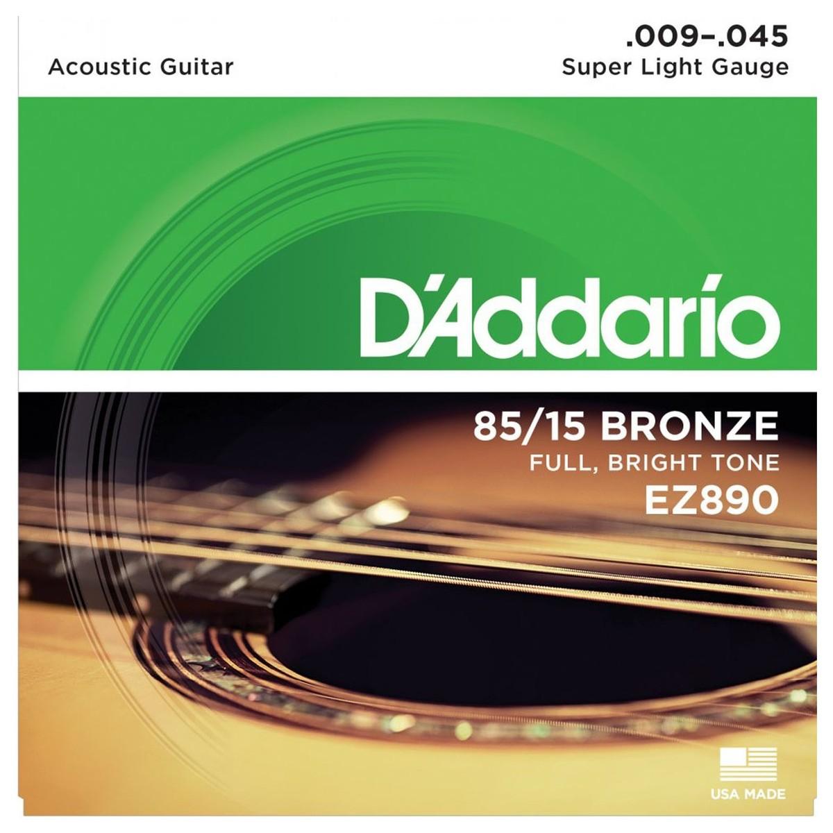 Струны для гитары D'Addario EZ890