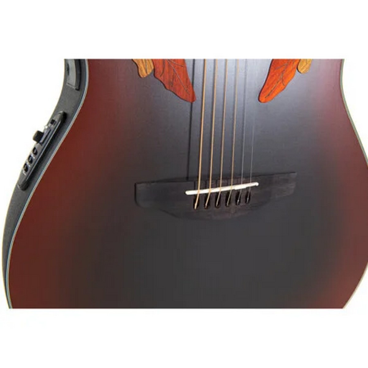 Электроакустическая гитара OVATION CE44-RRB Celebrity Elite Mid Cutaway Reversed Redburst
