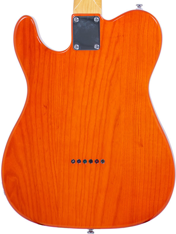 Электрогитара G&L Tribute ASAT Classic Bluesboy Semi-Hollow Clear Orange MP