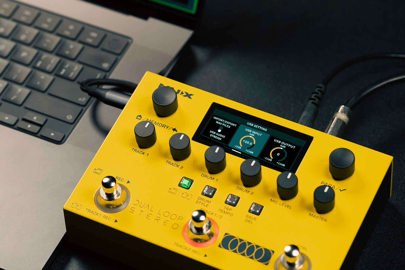Педаль эффектов NUX NML-3DLS Dual Loop Stereo
