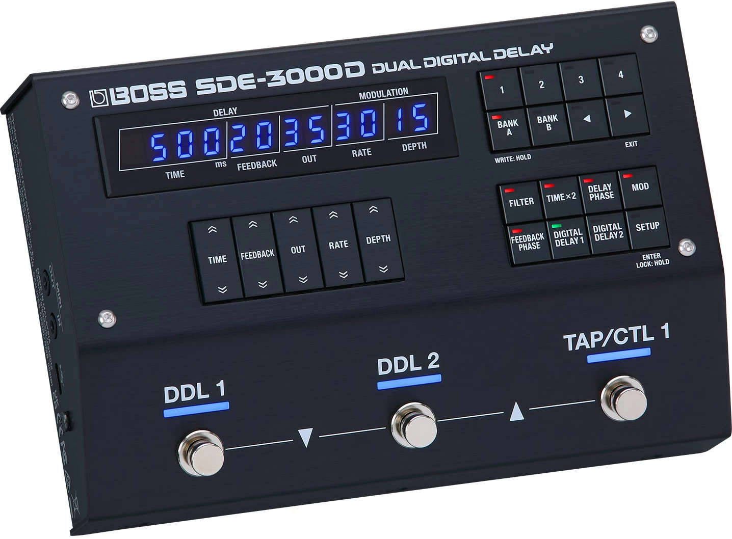 Педаль эффектов Boss SDE-3000 Dual Delay